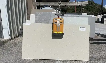 Full image of Vicostone Crystal Reef Quartz countertop slab
